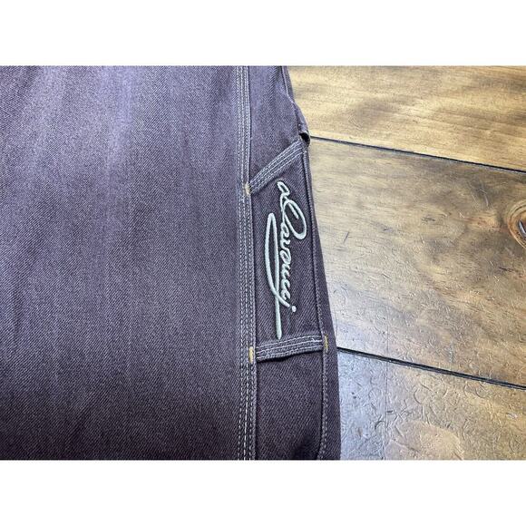 Vintage Davoucci Brown Hip Hop Jnco Style Men’s Jeans Size 34x32 - Picture 4 of 11